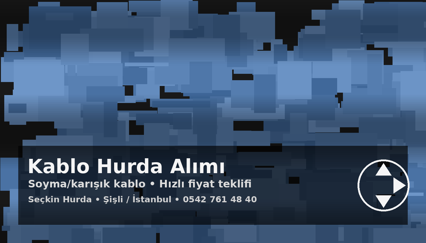 Kablo hurda alımı Seçkin Hurda